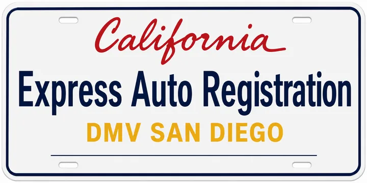 Express Auto Registration DMV San Diego